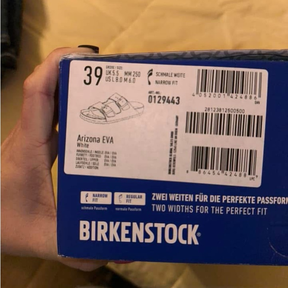 Birkenstock Arizona EVA Sandals - White
